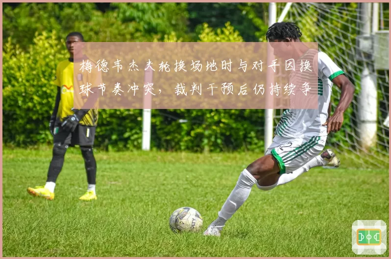 梅德韦杰夫轮换场地时与对手因换球节奏冲突，裁判干预后仍持续争吵